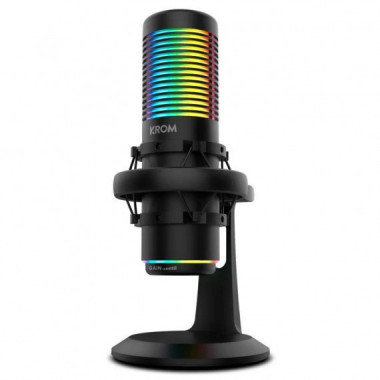 MICROFONO SOBREMESA KROM KAZE STREAMING RGB