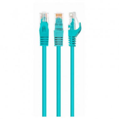 CABLE DE RED CAT.6 UTP 1M GEMBIRD GREEN