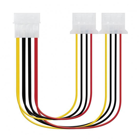 CABLE ALIMENTACION HDD / FLOPPY 30CM NANOCABLE
