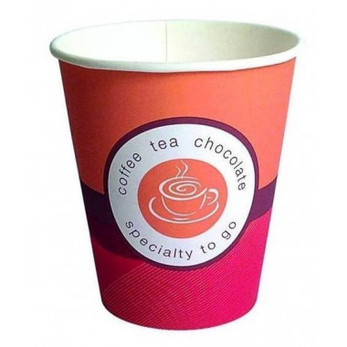 VASO PAPEL BEBIDAS CALIENTES 280 ml 50 unidades