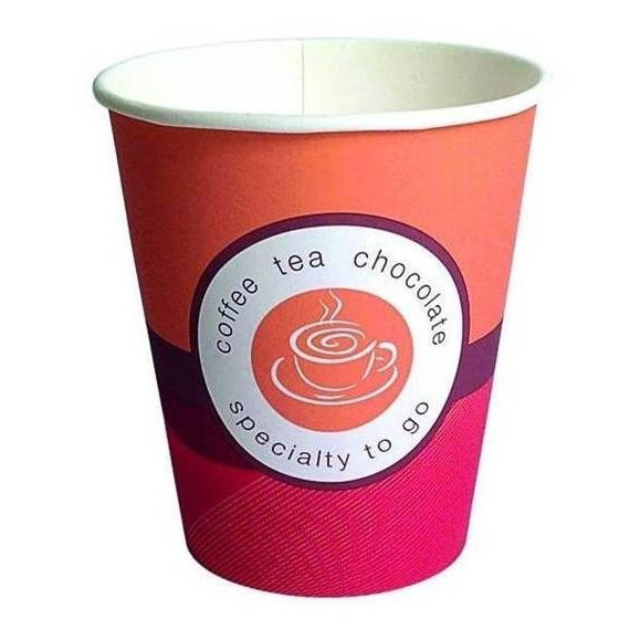 VASO PAPEL BEBIDAS CALIENTES 280 ml 50 unidades