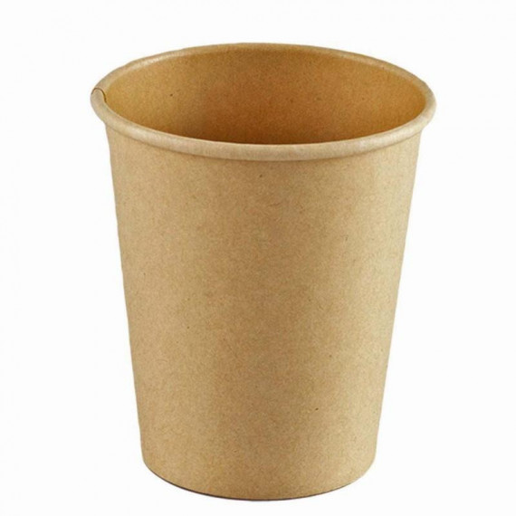 VASO PAPEL KRAFT 200 ml 50 unidades
