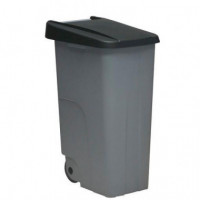 CONTENEDOR CON RUEDAS 110 LITROS NEGRO