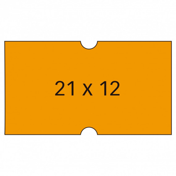 ROLLO ETIQUETAS 1 LINEA FLUOR APLI