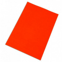 TAPA DIN A-4 PLASTICO ROJO 450 MICRAS