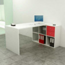 MESA CON ESTANTERIA 140x69x72,4