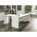 MESA PRESTO 160x80x72 GRIS