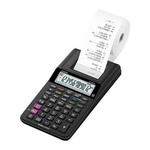 CALCULADORA PAPEL CASIO HR8RCE