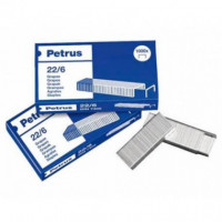 GRAPAS 22/6 PETRUS/RAPID GALVANIZADA