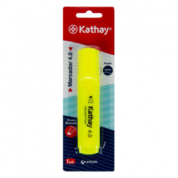 BLISTER ROTULADOR FLUORESCENTE AMARILLO