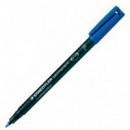 ROTULADOR STAEDTLER LUMOCOLOR 318-3 AZUL