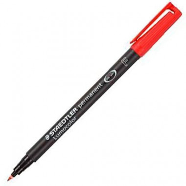 ROTULADOR STAEDTLER LUMOCOLOR 318-2 F ROJO