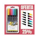 ESTUCHE ROTULADOR LYRA TONOS PRIMARIOS 6 unid.