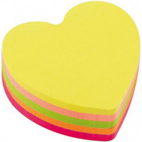 NOTAS ADHESIVAS 75X75 CORAZON
