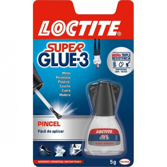 PEGAMENTO INSTANTANEO LOCTITE SUPER GLUE 3 5 gr PINCEL