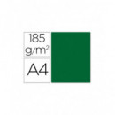 CARTULINA FOLIO VERDE OSCURO