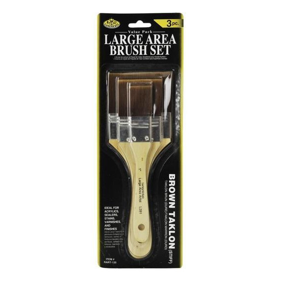 BROCHA ROYAL LANGNICKEL 3 BROCHAS PELO TAKLON