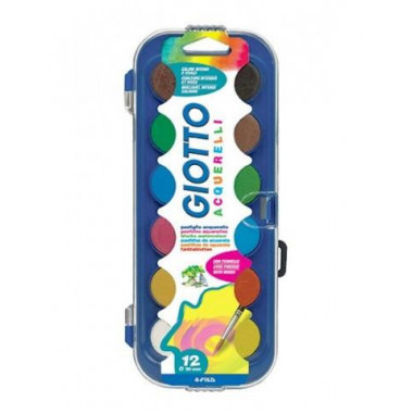 ACUARELA 12 COLORES GIOTTO