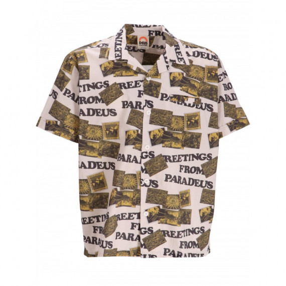 DEUS EX MACHINA - Paradeus Shirt - Dirty White - DMF245566/DIRTY White