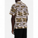 DEUS EX MACHINA - Paradeus Shirt - Dirty White - DMF245566/DIRTY White