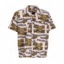 DEUS EX MACHINA - Paradeus Shirt - Dirty White - DMF245566/DIRTY White