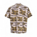 DEUS EX MACHINA - Paradeus Shirt - Dirty White - DMF245566/DIRTY White