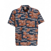 DEUS EX MACHINA - Paradeus Shirt - Moroccan Blue - DMF245566/MOROCCAN Blue