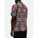 DEUS EX MACHINA - Paradeus Shirt - Moroccan Blue - DMF245566/MOROCCAN Blue