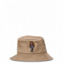 Polo RALPH LAUREN - Loft Bucket-bucket-hat - Cafe Tan - 710957163001/CAFE Tan