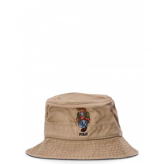 Polo RALPH LAUREN - Loft Bucket-bucket-hat - Cafe Tan - 710957163001/CAFE Tan