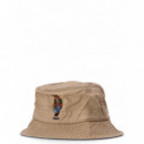 Polo RALPH LAUREN - Loft Bucket-bucket-hat - Cafe Tan - 710957163001/CAFE Tan