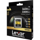 LEXAR Tarjeta Memoria Cfexpress Pro Type B Gold 4.0 R3600/W3300 1TB