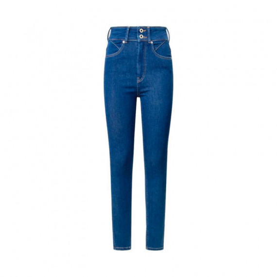 Jeans Fit Super Skinny y Tiro Alto  PEPE JEANS