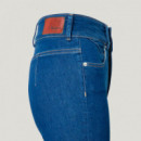 Jeans Fit Super Skinny y Tiro Alto  PEPE JEANS