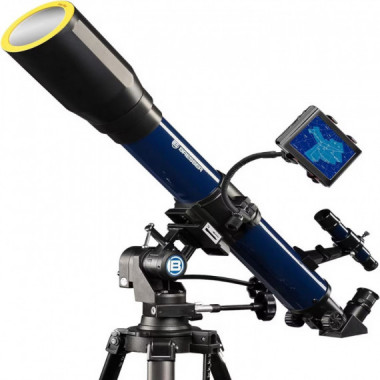 Telescopio Skylux 70/700 BRESSER con Adaptador para Smartphone