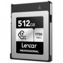 LEXAR Tarjeta Memoria Cfexpress Pro Type B Silver 512GB