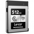 LEXAR Tarjeta Memoria Cfexpress Pro Type B Silver 512GB