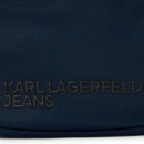 Bandolera de Nailon con Logotipo de Klj  KARL LAGERFELD JEANS
