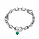 Charm Mini Colgante PANDORA Me Chakra Corazón Verde 793042C03