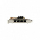 TARJETA DE RED STARTECH PCIE ETHERNET 4 PUERTOS GI