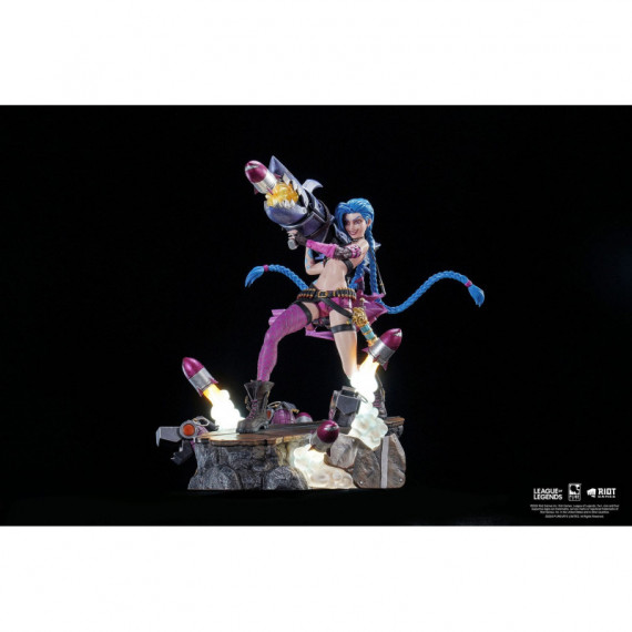 Estatua Jinx 1/6 League Of Legends 32 Cm  PURE ARTS