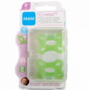 MAM Confort O Meses Silicona Unisex Verde