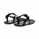 Esclava PVC Negro  KARL LAGERFELD KIDS