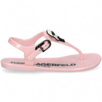Esclava PVC Rosa  KARL LAGERFELD KIDS