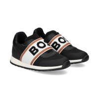 Elastico Boss Deportivo Malla Negro  HUGO