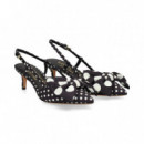 S/talon Lazo y Lunares Blanco+negro  KATE SPADE