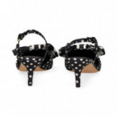 S/talon Lazo y Lunares Blanco+negro  KATE SPADE