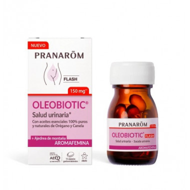 Pranarom Aromafemina Oleobiotic Salud Urinaria 15 Caps  PRANAROM ESPAÑA S.L.U.
