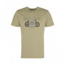 Camisetas Manga Corta B.intl Calder Graphic T-shirt  BARBOUR