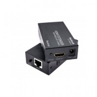 Netlock Extensor HDMI por RJ45 Cat 6 hasta 50MTRS con Alimentacion EXT-HDMI-01  LALO